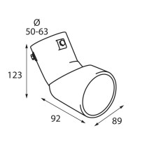 LAMPA TERMINALE DI SCARICO TS-45