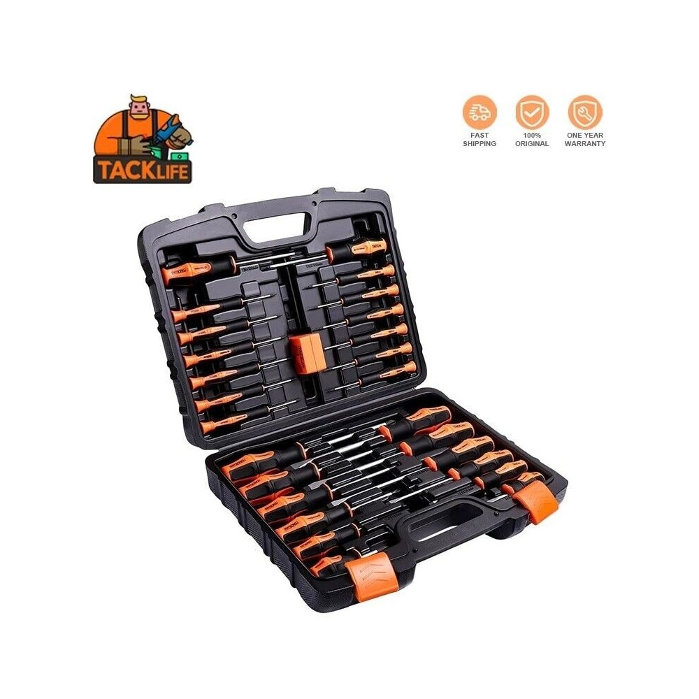 TACKLIFE SET 27 PZ. DI CACCIAVITI MAGNETICI