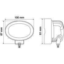 LAMPA FARO LINEARE DI SEGNALAZIONE - 10/80V