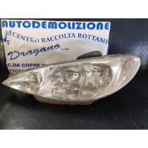 FARO ANTERIORE SINSITRO PEUGEOT 206 DAL 1998 AL 2009