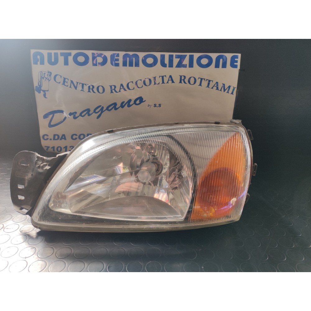 FARO ANTERIORE SINISTRO FORD FIESTA MK IV DAL 1999 AL 2002