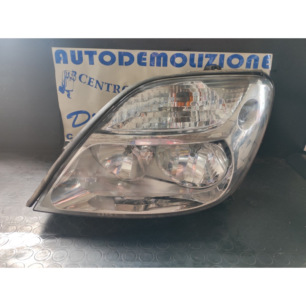 FARO ANTERIORE SINISTRO RENAULT SCENIC DAL 1999 AL 2003