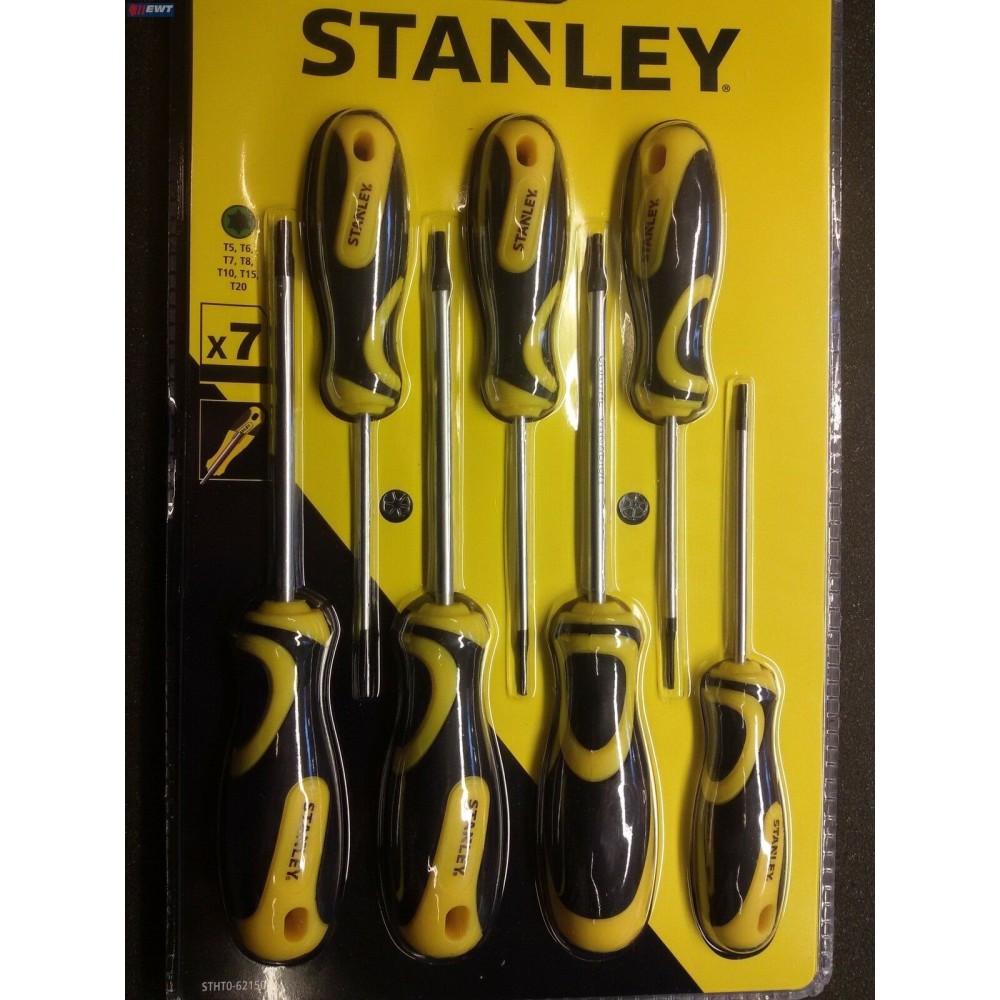 STANLEY SET 7 PZ. CACCIAVITI TORX