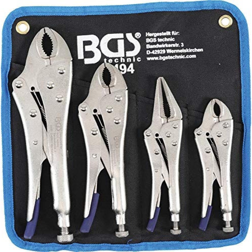 BGS SET 4 PZ. PINZE AUTOBLOCCANTI