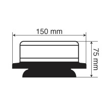 LAMPA LUCE DI SEGNALAZIONE A LED 12/24V