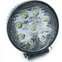 FARO AUSILIARE TONDO A 9 LED 27W