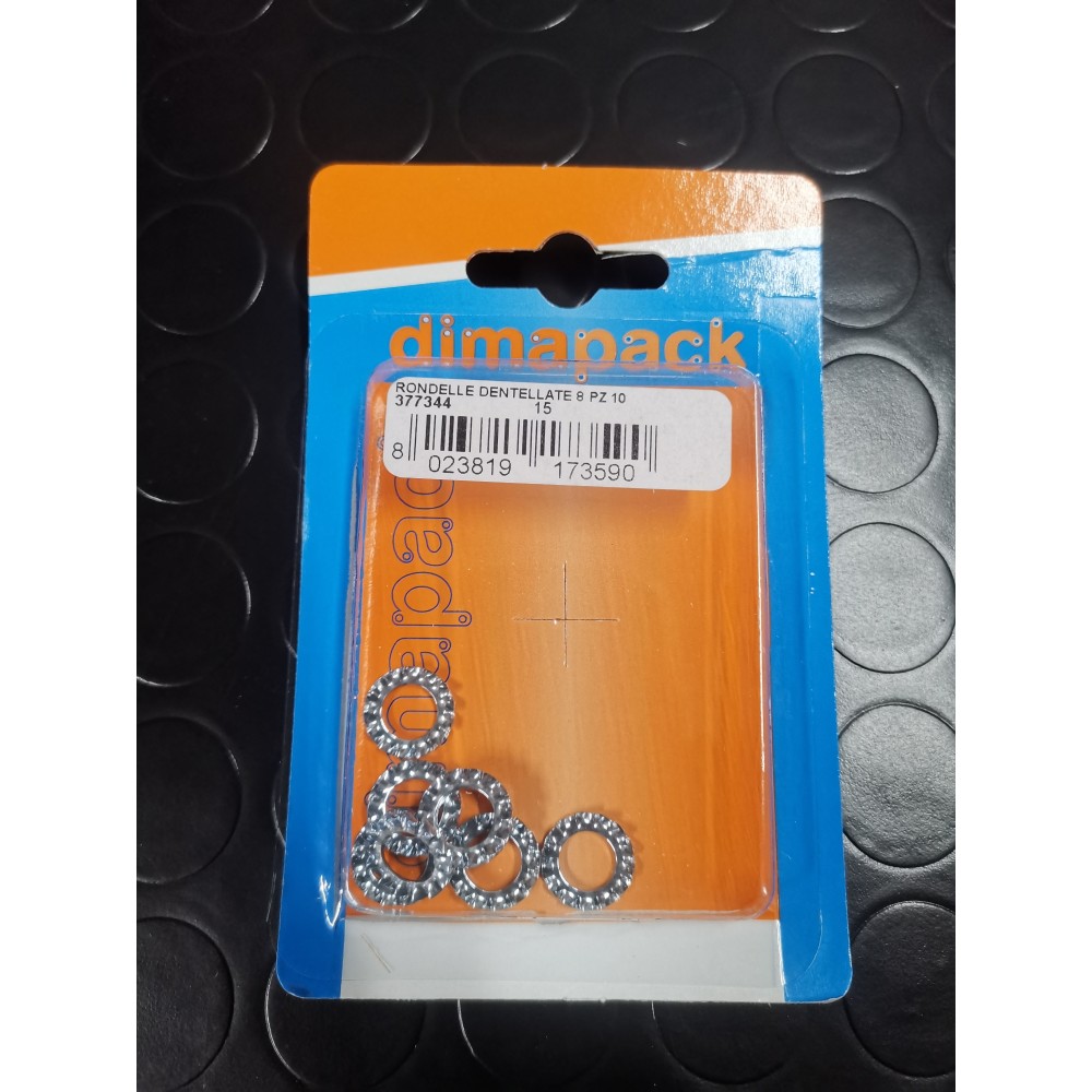 DIMAPACK RONDELLE DENTELLATE 8MM 10PZ.