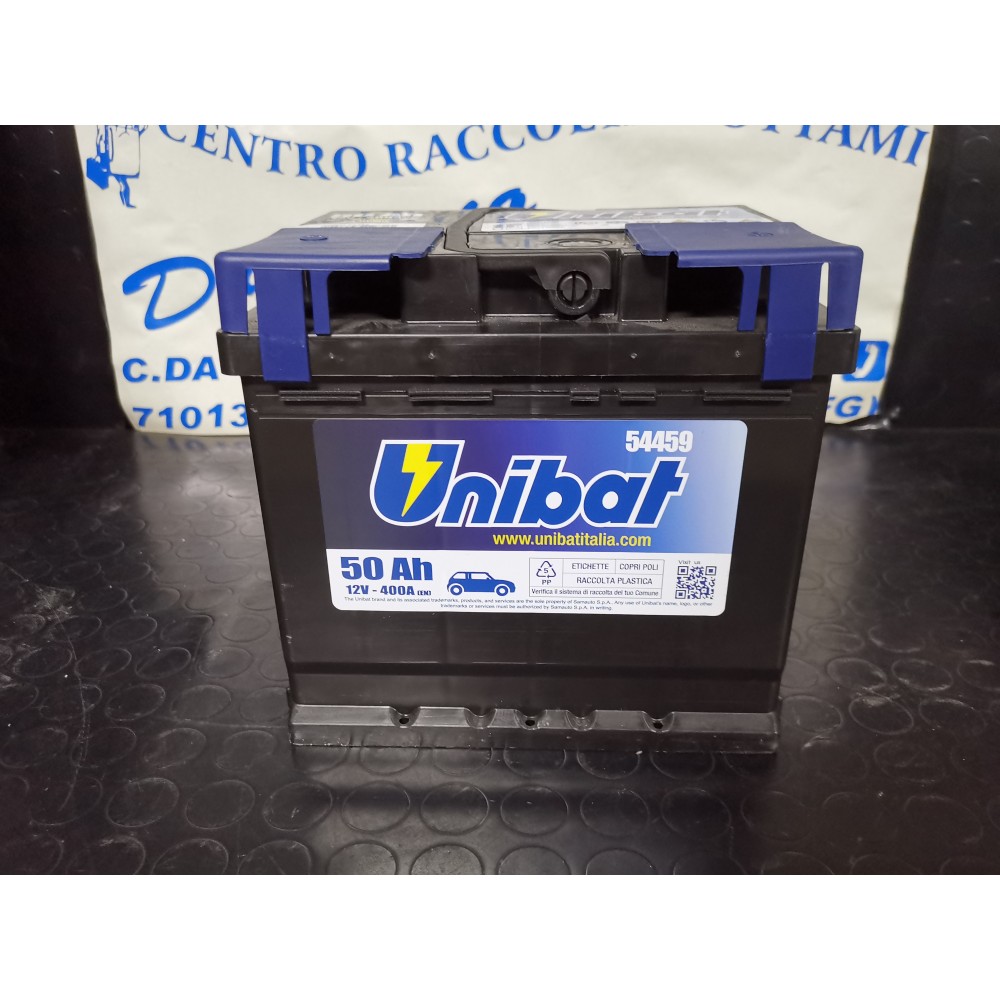 BATTERIA UNIBAT 50AH 12V