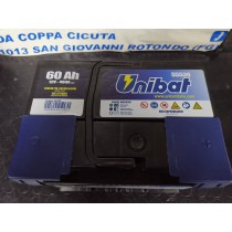 BATTERIA UNIBAT 60AH 12V