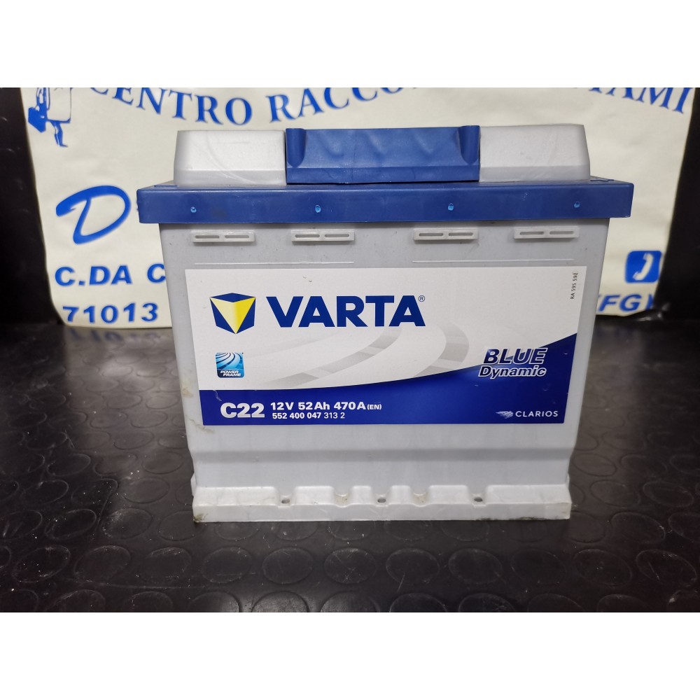 BATTERIA VARTA 52AH 12V