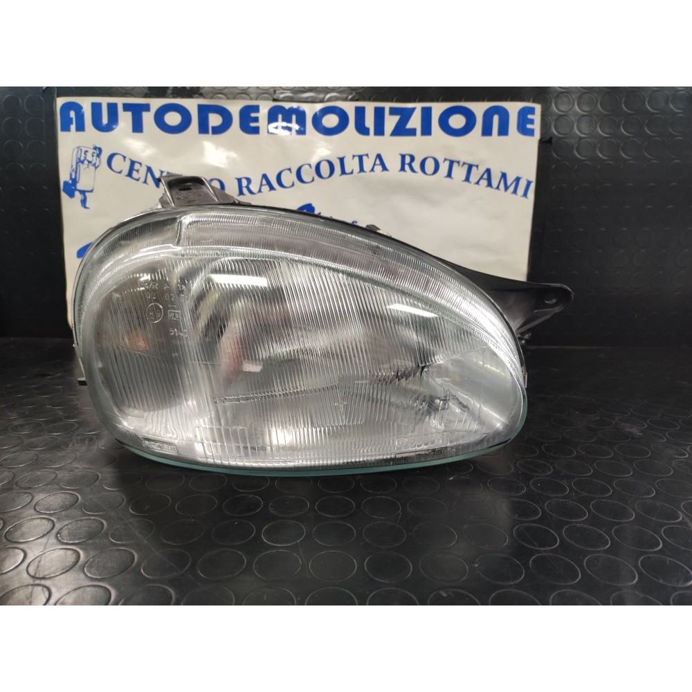 FARO ANTERIORE DESTRO OPEL CORSA B DAL 1993 AL 2000