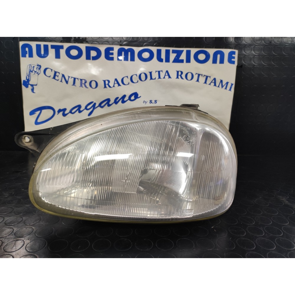 FARO ANTERIORE SINISTRO OPEL CORSA B DAL 1993 AL 2000